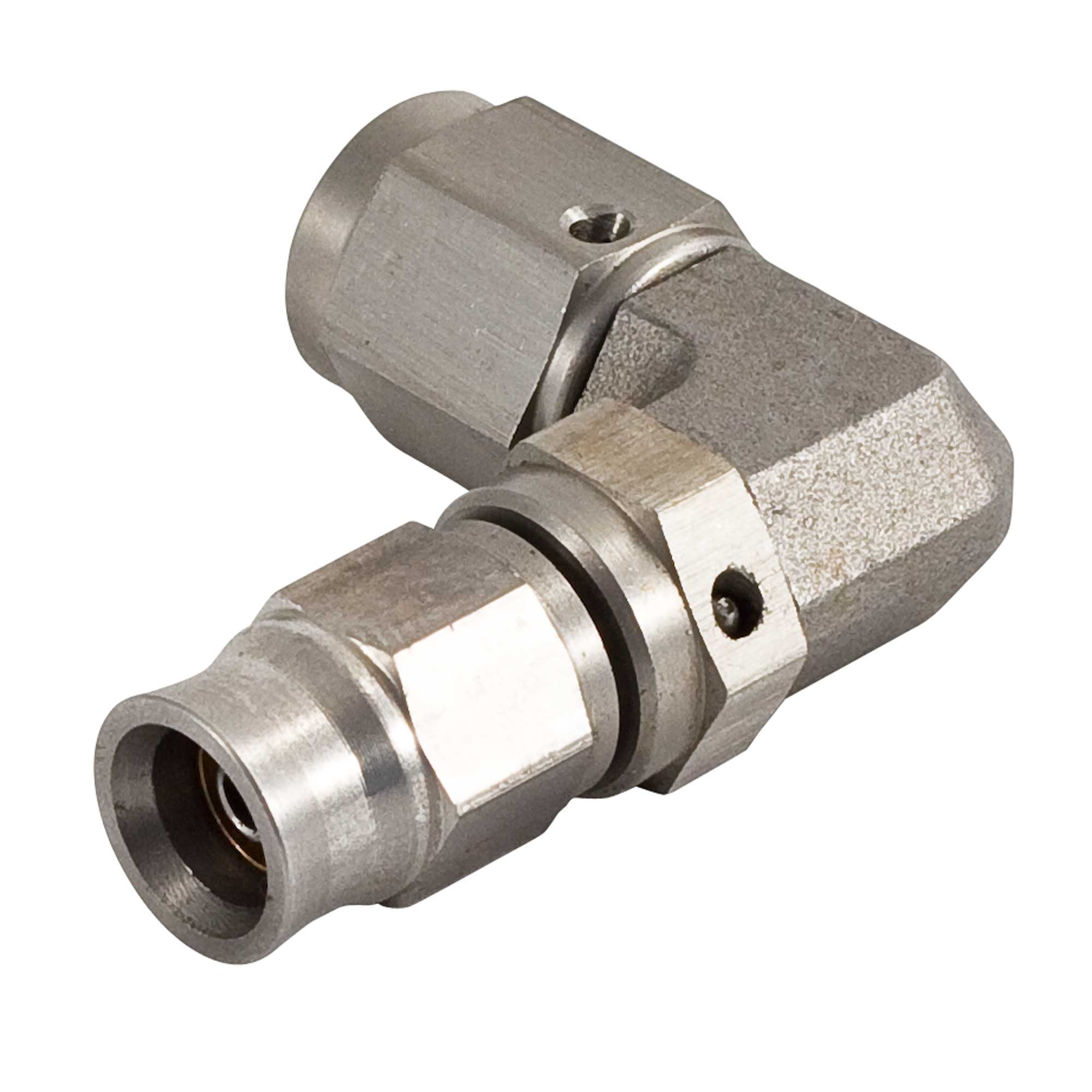 Goodridge Forged 90 Degree Female Double Swivel Concave Seat Fitting