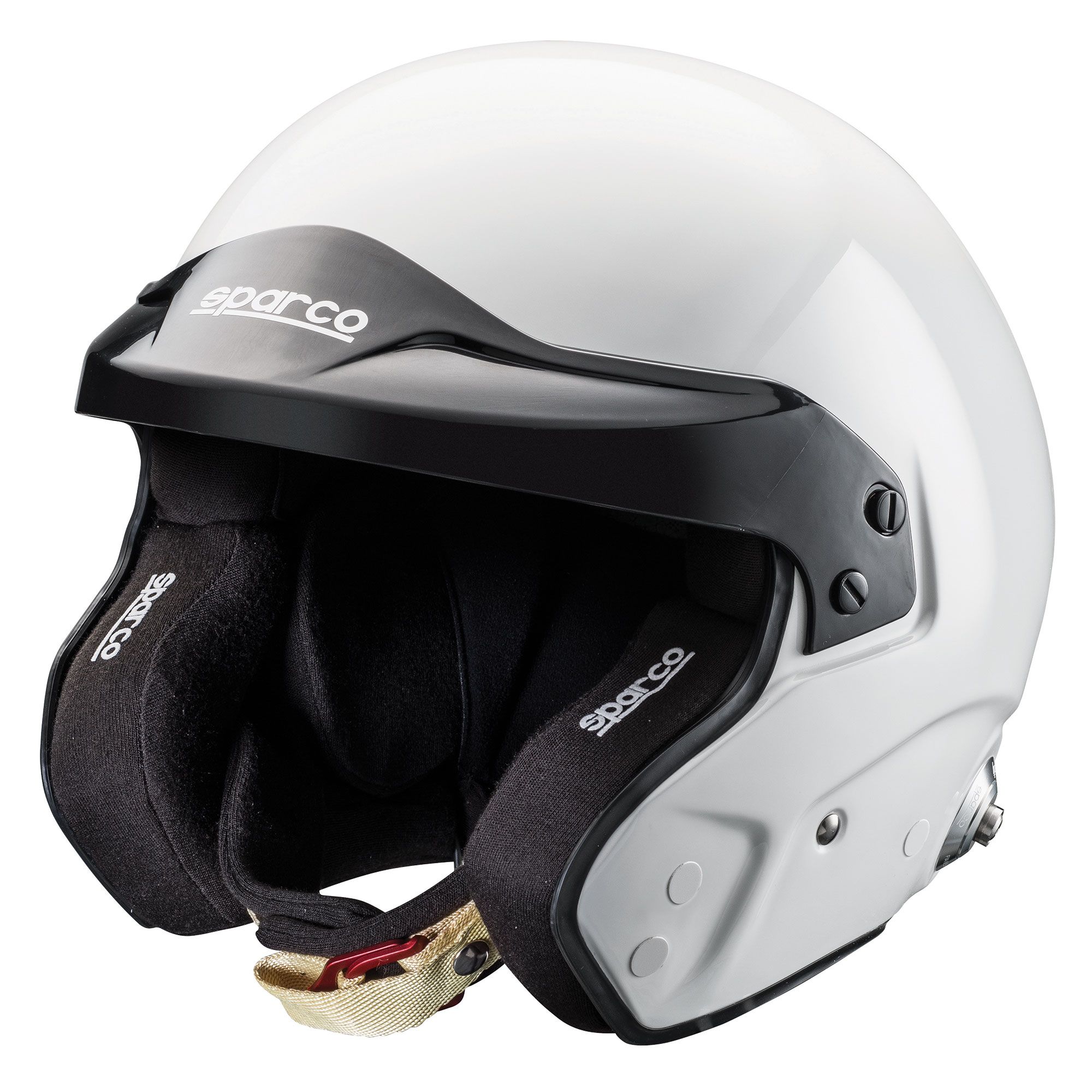 Sparco Car Racing/Race Pro RJ-3 Fibreglass Shell Open Face Crash Helmet/Lid | eBay