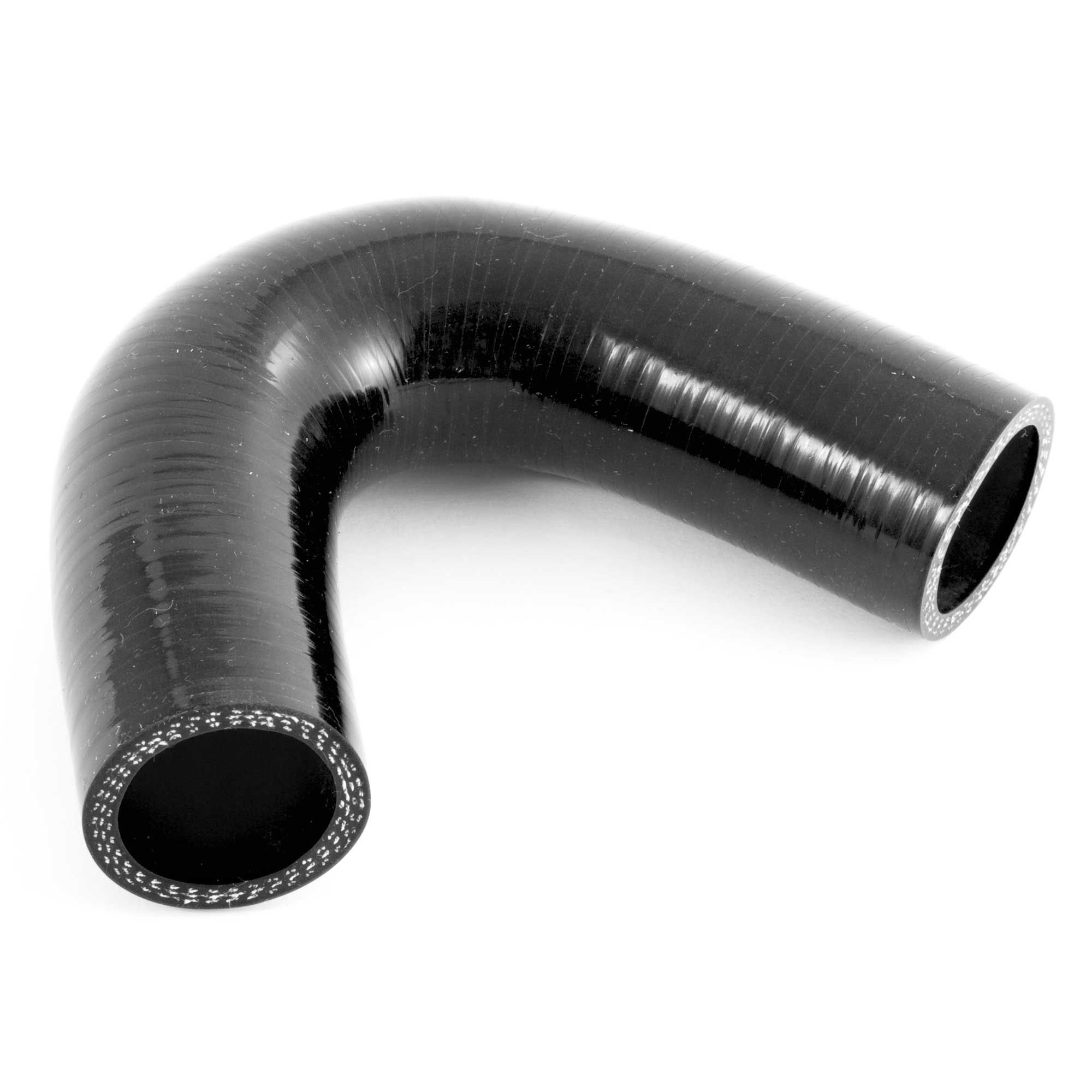 JJC 135 Degree Silicone Hose Elbow Bend 25mm Black Rubber Coolant